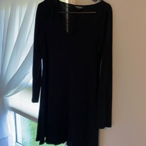 Express Black Long sleeve Dress